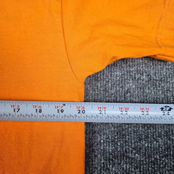 Harley Davidson Graphic T-Shirt Men's L Follow No One Temecula California Orange - Picture 6 of 9